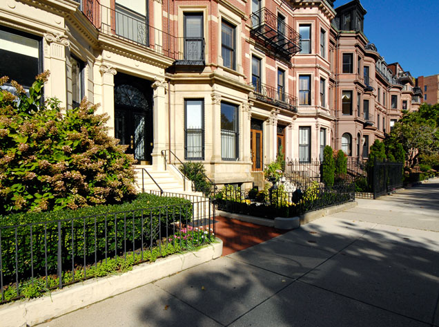 row of houses