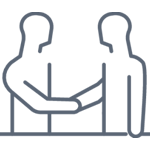 people shaking hands