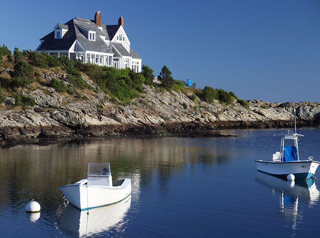 house on a cliff